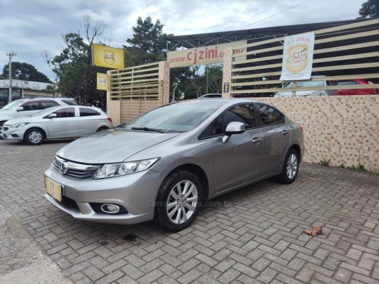 HONDA - CIVIC - 2012/2013 - Cinza - R$ 66.900,00