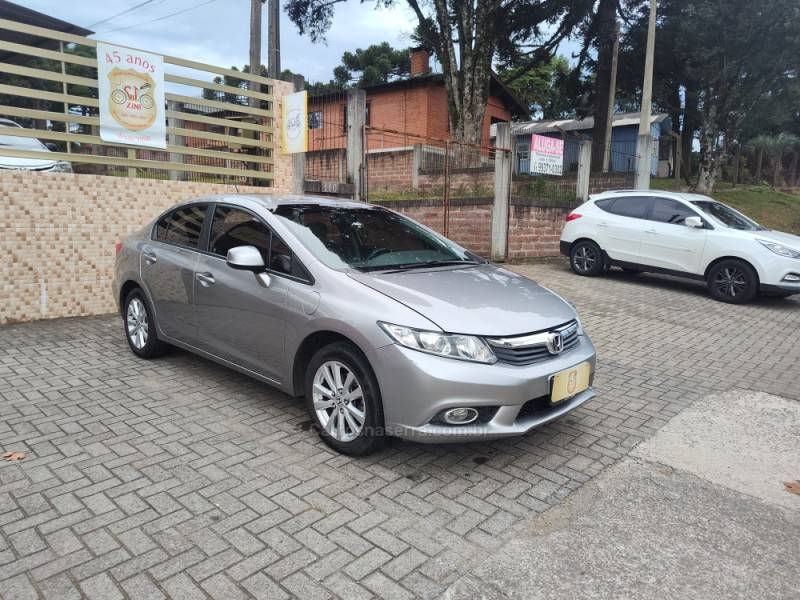 HONDA - CIVIC - 2012/2013 - Cinza - R$ 66.900,00