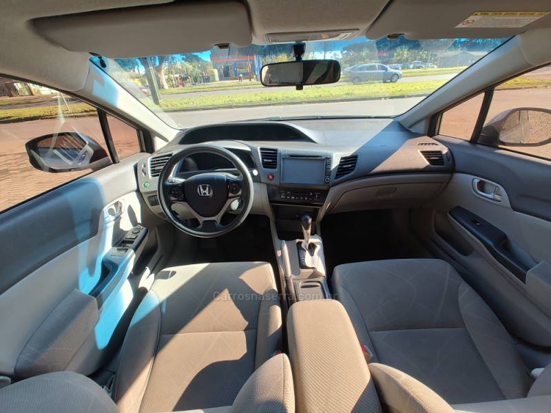 HONDA - CIVIC - 2012/2013 - Cinza - R$ 66.900,00